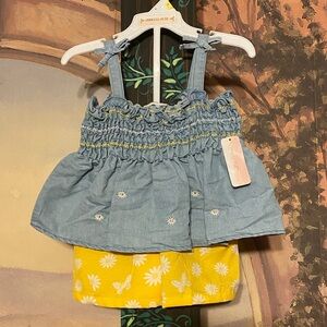 Daisy matching chambray outfit